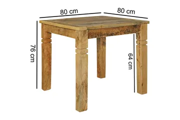 Ruokapöytä Faragalli 80 cm - Luonnonväri - Huonekalut - Pöytä & ruokailuryhmä - Ruokapöydät & keittiön pöydät