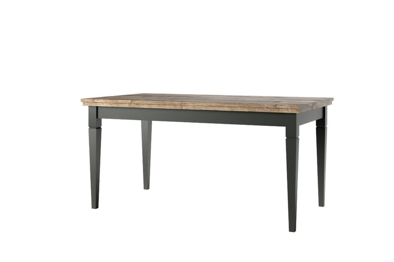Ruokapöytä Getafez Jatkettava 160 cm - Khaki/Luonnonväri - Huonekalut - Pöytä & ruokailuryhmä - Ruokapöydät & keittiön pöydät
