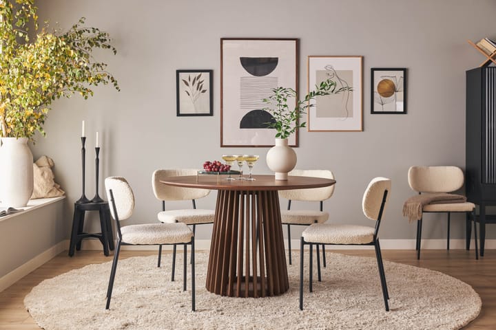 Ruokapöytä  Gontas 120 cm Pyöreä - Luonnonväri - Ruokapöydät & keittiön pöydät