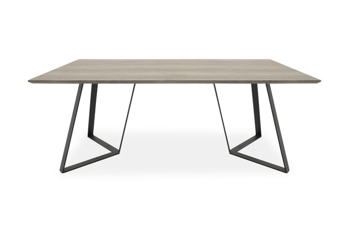 Ruokapöytä Granville 180 cm - Harmaa/Musta - Ruokapöydät & keittiön pöydät