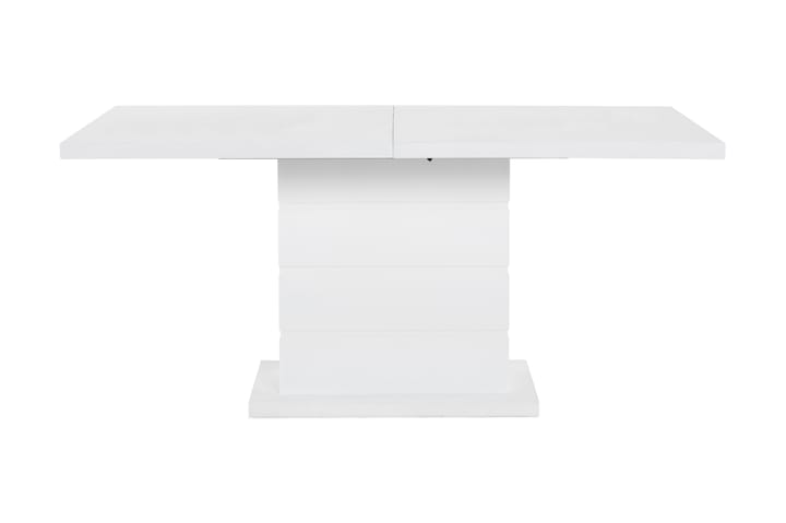Ruokapöytä Griffith Jatkettava 160/200 cm - Valkoinen - Ruokapöydät & keittiön pöydät