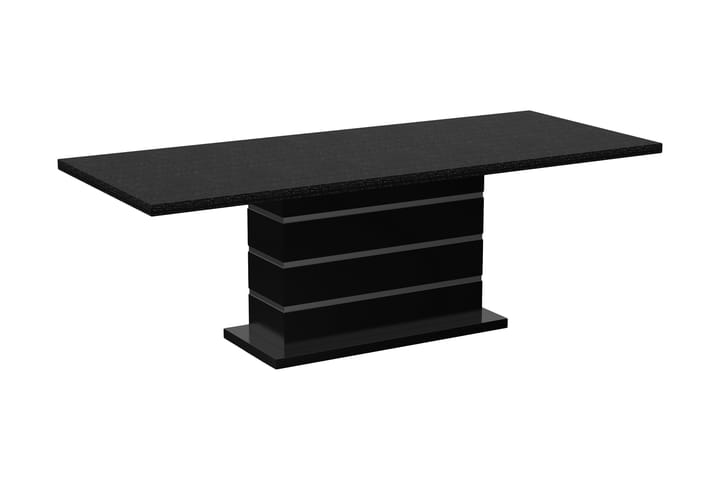 Ruokapöytä Griffith Jatkettava 180/220 cm - Musta - Ruokapöydät & keittiön pöydät