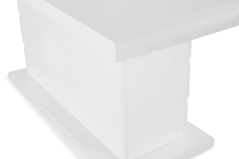 Ruokapöytä Griffith Jatkettava 180/220 cm - Valkoinen - Huonekalut - Pöytä & ruokailuryhmä - Ruokapöydät & keittiön pöydät