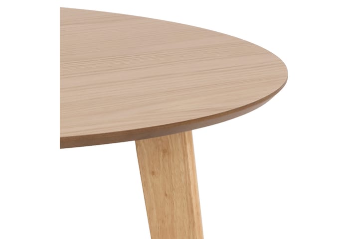 Ruokapöytä Hallaci 105 cm Pyöreä - Luonnonväri - Ruokapöydät & keittiön pöydät