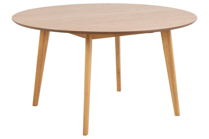 Ruokapöytä Hallaci 140 cm Pyöreä - Luonnonväri - Ruokapöydät & keittiön pöydät