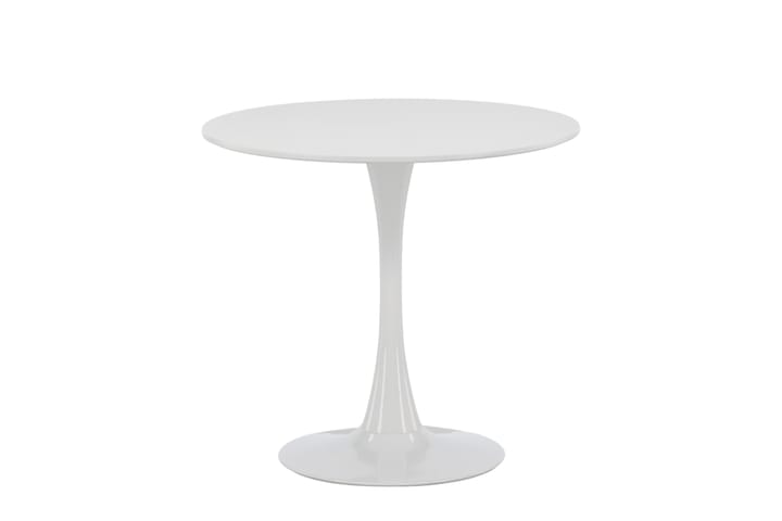 Ruokapöytä Hamden 80 cm Valkoinen - Venture Home - Ruokapöydät & keittiön pöydät