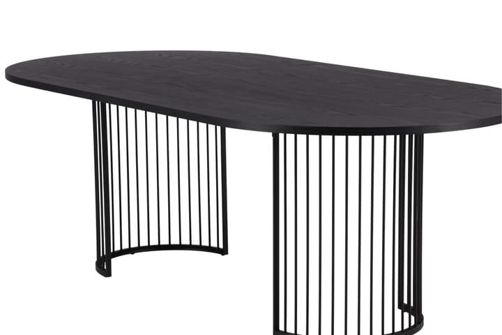 Ruokapöytä Hamneskär 220x110 cm Musta - Vind - Ruokapöydät & keittiön pöydät