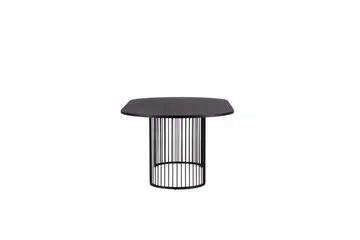 Ruokapöytä Hamneskär 220x110 cm - Musta - Huonekalut - Pöytä & ruokailuryhmä - Ruokapöydät & keittiön pöydät