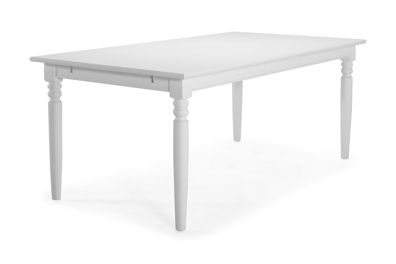 Ruokapöytä Hampton 190 cm - Valkoinen - Huonekalut - Pöytä & ruokailuryhmä - Ruokapöydät & keittiön pöydät