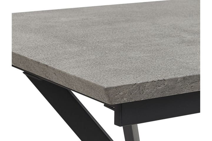 Ruokapöytä Harnett 180 cm Kokoontaitettava - Harmaa / Musta - Ruokapöydät & keittiön pöydät - Kokoontaitettavat pöydät