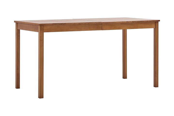 Ruokapöytä hunajanruskea 140x70x73 cm mänty - Ruskea - Ruokapöydät & keittiön pöydät