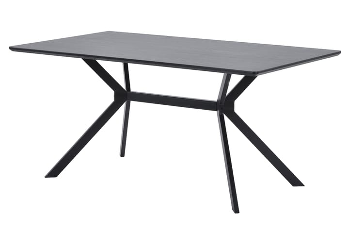 Ruokapöytä Iban 160 cm - Musta - Ruokapöydät & keittiön pöydät