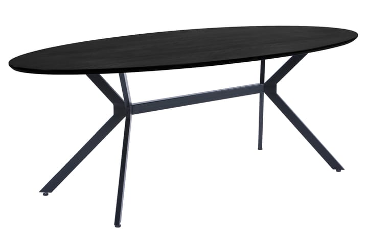 Ruokapöytä Iban 220 cm - Musta - Ruokapöydät & keittiön pöydät