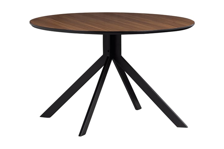 Ruokapöytä Iban Pyöreä 120 cm - Pähkinä - Ruokapöydät & keittiön pöydät