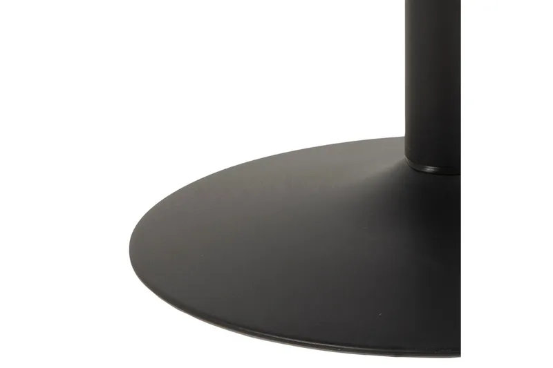 Ruokapöytä Ibizor 110 cm Pyöreä - Musta/Matta Musta - Huonekalut - Pöytä & ruokailuryhmä - Ruokapöydät & keittiön pöydät