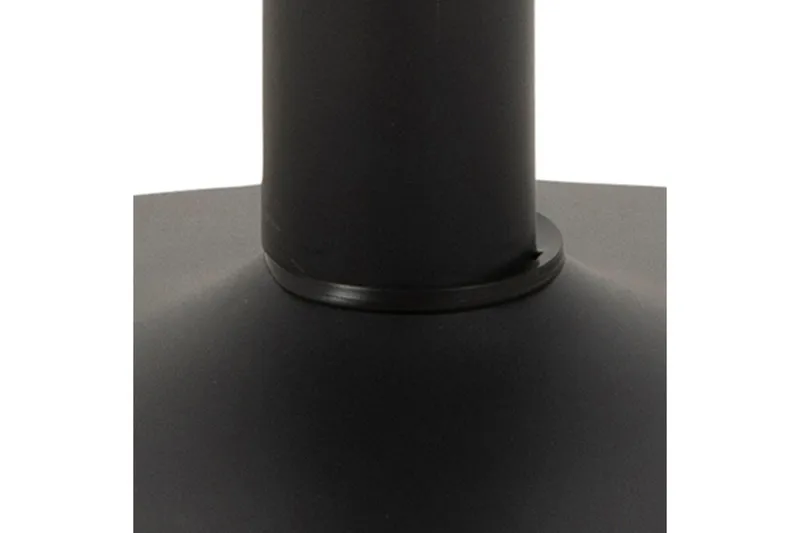 Ruokapöytä Ibizor 110 cm Pyöreä - Musta/Matta Musta - Huonekalut - Pöytä & ruokailuryhmä - Ruokapöydät & keittiön pöydät