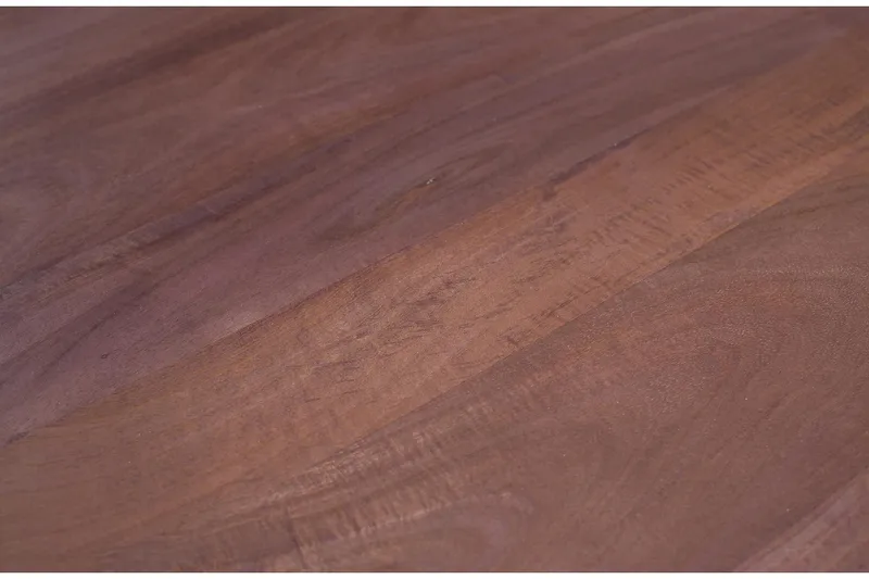 Ruokapöytä Icoro 120 cm Pyöreä - Mango/Vaaleanruskea - Huonekalut - Pöytä & ruokailuryhmä - Ruokapöydät & keittiön pöydät