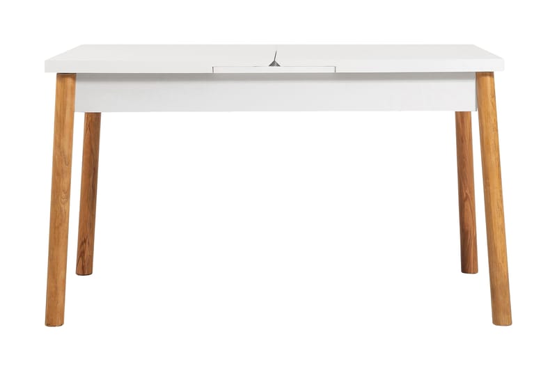 Ruokapöytä Inzaghi 120x75x120 cm - Valkoinen - Huonekalut - Pöytä & ruokailuryhmä - Ruokapöydät & keittiön pöydät