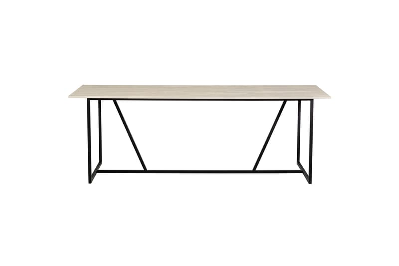 Ruokapöytä Iria 220 cm - Beige - Huonekalut - Pöytä & ruokailuryhmä - Ruokapöydät & keittiön pöydät