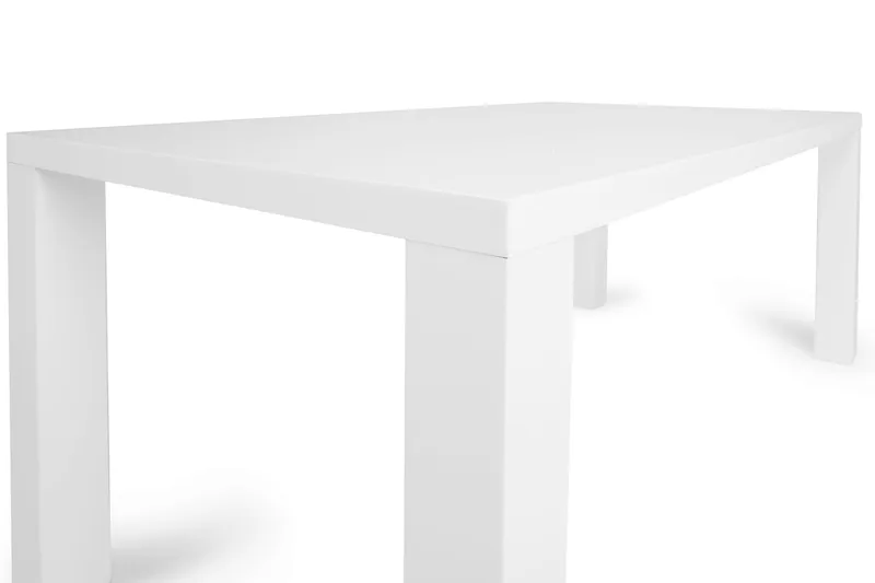 Ruokapöytä Jack Valkoinen 180x90 cm - Valkoinen - Huonekalut - Pöytä & ruokailuryhmä - Ruokapöydät & keittiön pöydät