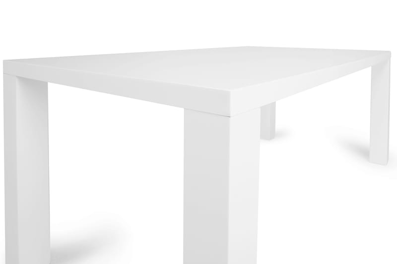 Ruokapöytä Jack Valkoinen 180x90 cm - Valkoinen - Huonekalut - Pöytä & ruokailuryhmä - Ruokapöydät & keittiön pöydät