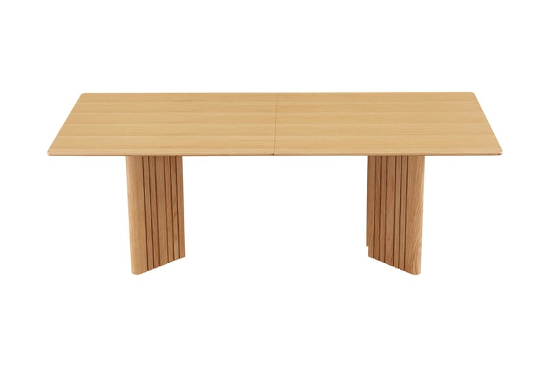 Ruokapöytä Jatkettava Damiene 220/320 cm - Luonnonväri - Huonekalut - Pöytä & ruokailuryhmä - Ruokapöydät & keittiön pöydät