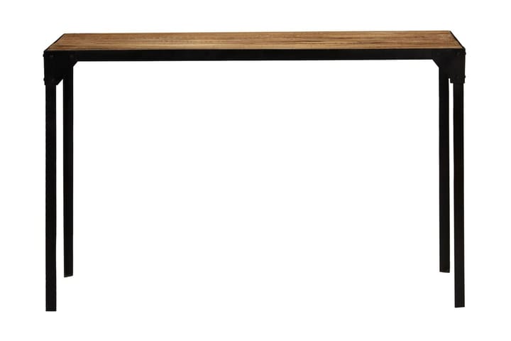 Ruokap�öytä karkea mangopuu ja teräs 120 cm - Ruskea - Ruokapöydät & keittiön pöydät