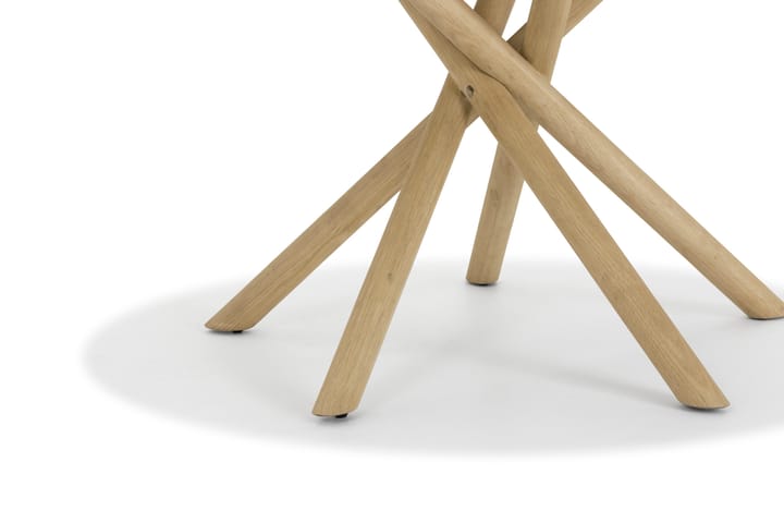 Ruokapöytä Karyk 120 cm - Luonnonväri - Ruokapöydät & keittiön pöydät