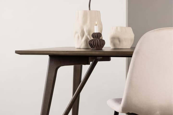 Ruokapöytä Kaseindon 120x80 cm Ruskea - Venture Home - Ruokapöydät & keittiön pöydät