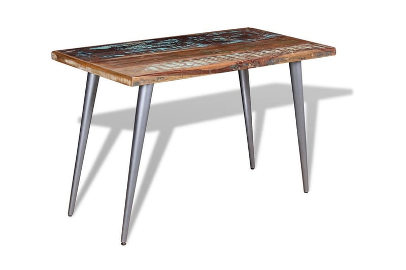 Ruokapöytä Kierrätetty massiivipuu 120x60x76 cm - Ruskea - Huonekalut - Pöytä & ruokailuryhmä - Ruokapöydät & keittiön pöydät