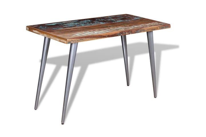 Ruokapöytä Kierrätetty massiivipuu 120x60x76 cm - Ruskea - Ruokapöydät & keittiön pöydät