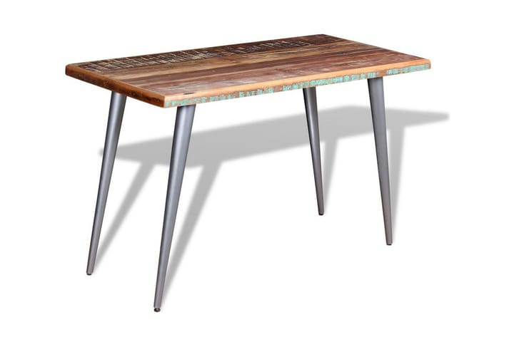 Ruokapöytä Kierrätetty massiivipuu 120x60x76 cm - Ruskea - Ruokapöydät & keittiön pöydät