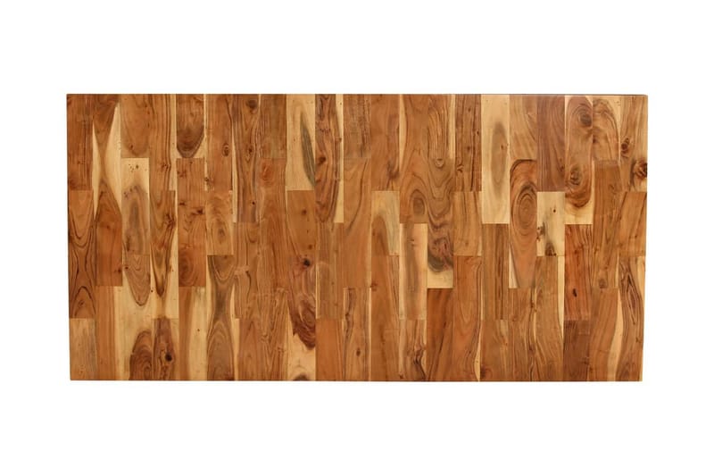 Ruokapöytä kiinteä akaasia- ja mangopuu 180x90x76 cm - Ruskea - Huonekalut - Pöytä & ruokailuryhmä - Ruokapöydät & keittiön pöydät