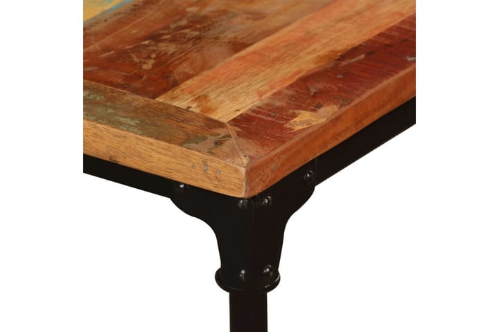 Ruokapöytä kiinteä kierrätetty puu 180 cm - Ruskea - Ruokapöydät & keittiön pöydät