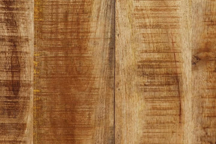 Ruokapöytä Kiinteä mangopuu ja teräsjalusta 180 cm - Ruskea - Ruokapöydät & keittiön pöydät