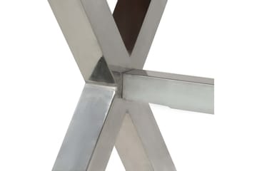 Ruokapöytä kiinteä puu seesamviimeistelyllä 180x90x76 cm - Ruskea - Huonekalut - Pöytä & ruokailuryhmä - Ruokapöydät & keittiön pöydät