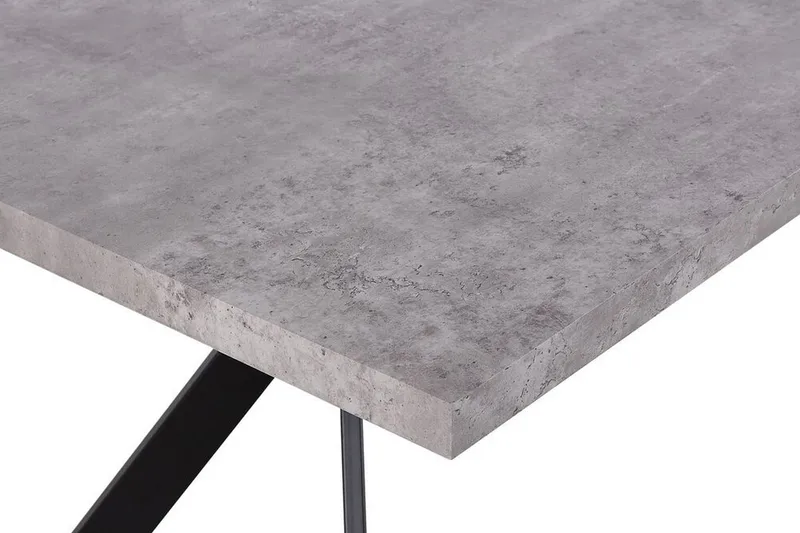 Ruokapöytä Kincade 160x90 cm - Harmaa - Huonekalut - Pöytä & ruokailuryhmä - Ruokapöydät & keittiön pöydät