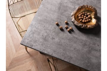 Ruokapöytä Kincade 160x90 cm - Harmaa - Huonekalut - Pöytä & ruokailuryhmä - Ruokapöydät & keittiön pöydät