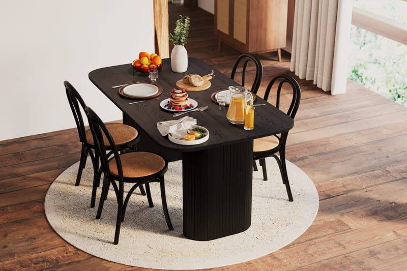 Ruokapöytä Kopparbo 160 cm Pyöreä - Huonekalut - Pöytä & ruokailuryhmä - Ruokapöydät & keittiön pöydät