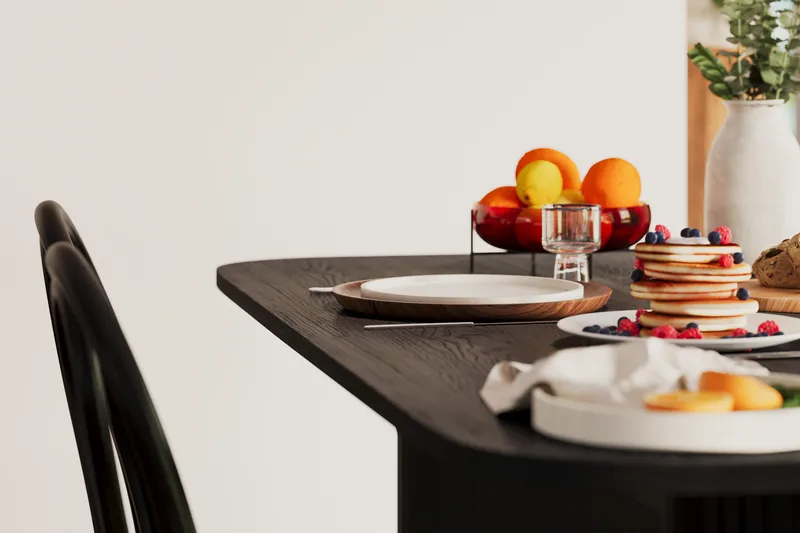 Ruokapöytä Kopparbo 160 cm Pyöreä - Huonekalut - Pöytä & ruokailuryhmä - Ruokapöydät & keittiön pöydät