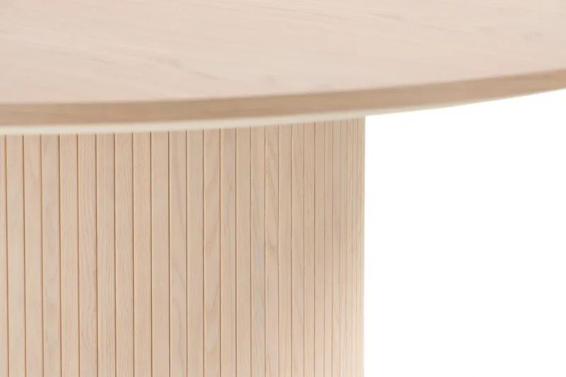 Ruokapöytä Kopparbo 180 cm Pyöreä - Valkoinen - Huonekalut - Pöytä & ruokailuryhmä - Ruokapöydät & keittiön pöydät