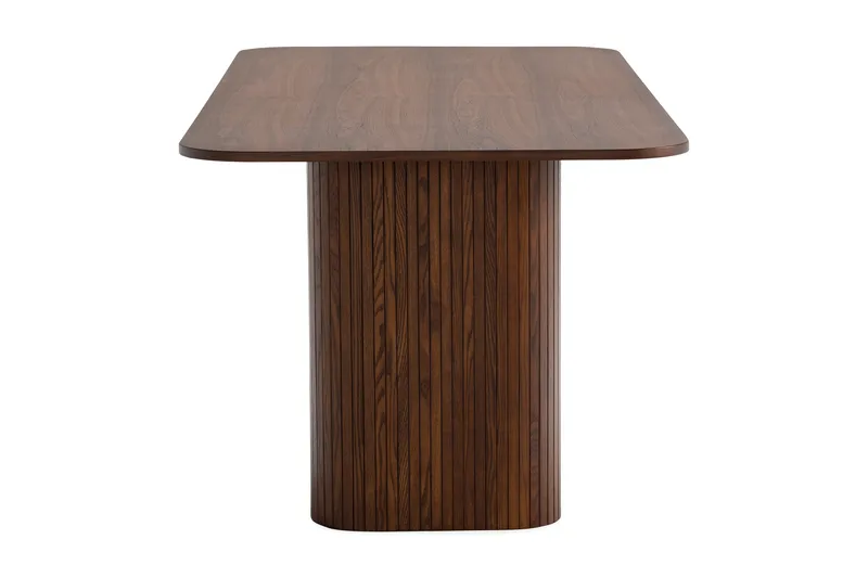 Ruokapöytä Kopparbo 200 cm - Tummanruskea - Huonekalut - Pöytä & ruokailuryhmä - Ruokapöydät & keittiön pöydät