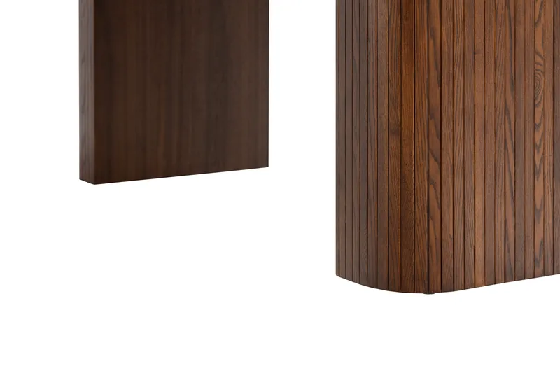 Ruokapöytä Kopparbo 200 cm - Tummanruskea - Huonekalut - Pöytä & ruokailuryhmä - Ruokapöydät & keittiön pöydät