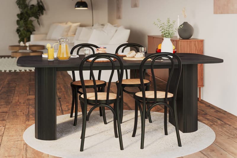 Ruokapöytä Kopparbo 200 cm Pyöreä - Huonekalut - Pöytä & ruokailuryhmä - Ruokapöydät & keittiön pöydät