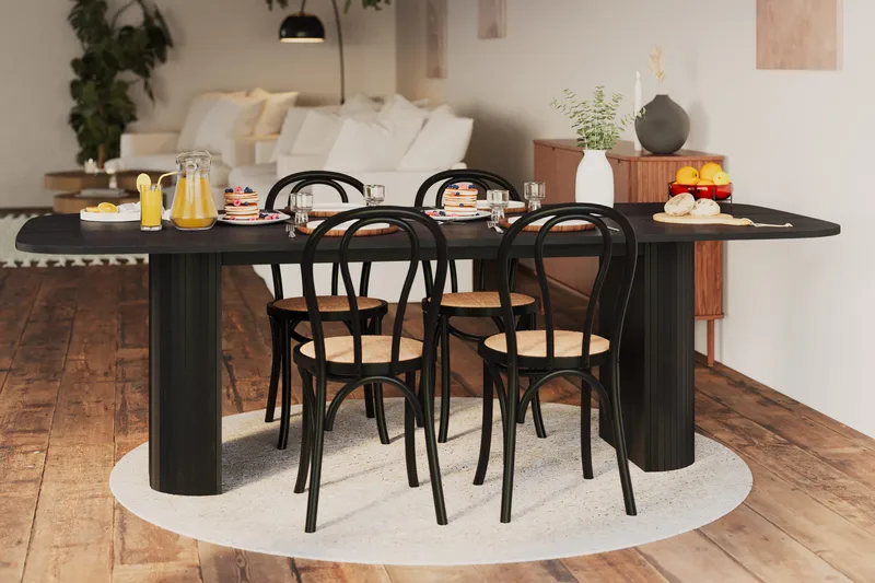 Ruokapöytä Kopparbo 240 cm Pyöreä - Huonekalut - Pöytä & ruokailuryhmä - Ruokapöydät & keittiön pöydät