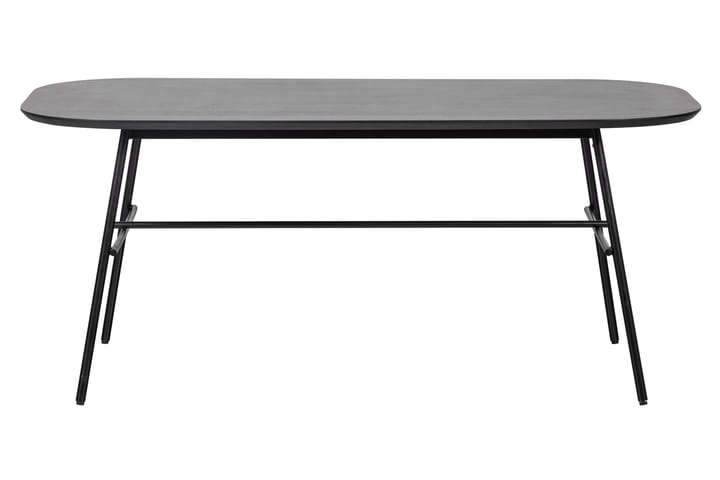 Ruokapöytä Kostroma 180 cm - Musta - Ruokapöydät & keittiön pöydät