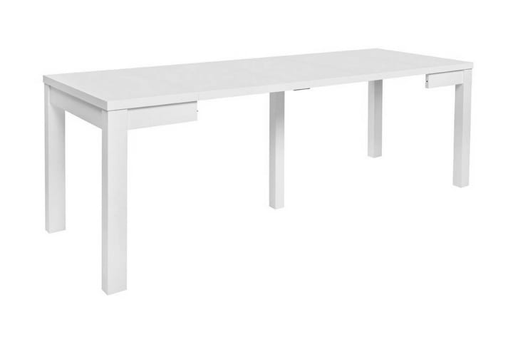 Ruokapöytä Lannafors - Valkoinen - Ruokapöydät & keittiön pöydät