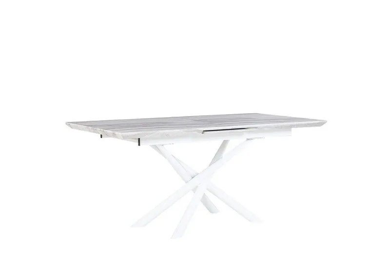 Ruokapöytä Layrac 200 cm kokoontaitettava, Valkoinen