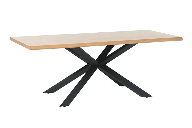 Ruokapöytä Le-Rouge 100x200 cm - Ruskea - Huonekalut - Pöytä & ruokailuryhmä - Ruokapöydät & keittiön pöydät