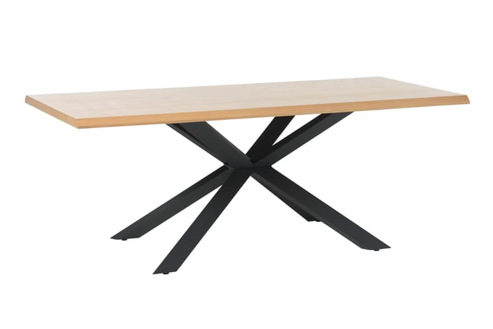 Ruokapöytä Le-Rouge 100x200 cm - Ruskea - Ruokapöydät & keittiön pöydät
